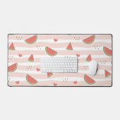 Pastèques rouges, Coeurs, Grandes Pâtes, Motif d'é (Clavier et souris)