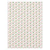 Pastèques tropicales sur nappe blanche (Devant)