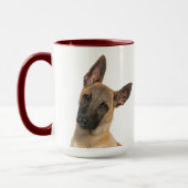 Pasteur belge Mug personnalisé (Gauche)