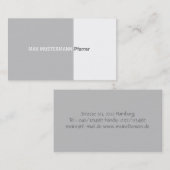 Pasteur Carte (Devant / Derrière)