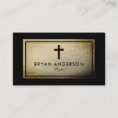 Pasteur de l'église Carte de visite (Devant)