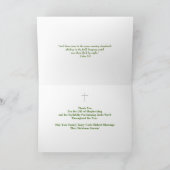 Pasteur et carte de Noël familiale (Intérieur)