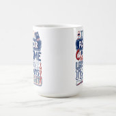 Pasteur Toujours Droite Christian Drôle Humour Mug (Centre)