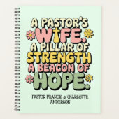 ✝️ Pasteur's Femme Planificateur Appréciation Idée (Devant)