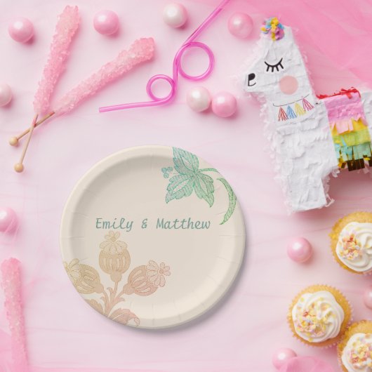  pasteurstok papieren bordje (Feest)