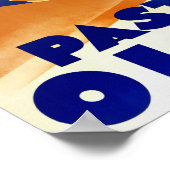 Pastis Olive -  Franse wijn Poster (Hoek)