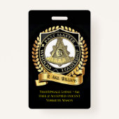 pastmaster badge (Voorkant)