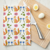  pastolfpatroon theedoek (Quarter Fold)