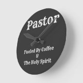 Pastor Acrylic Wall Clock Ronde Klok (Hoek)