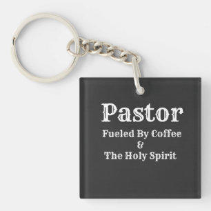 Pastor AcrylSleutelhanger Sleutelhanger