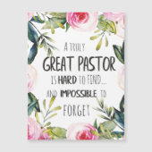 Pastor appreciatie Gift Pastor Hartelijk dank, cit (Voorkant)