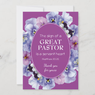 PASTOR APPRECIATION   DIENST   Floral   Dank u wel