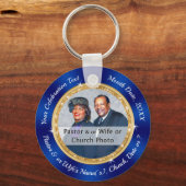 Pastor Appreciation of Church Jubileum Favors Sleutelhanger (Voorkant)