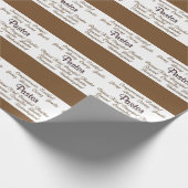 Pastor Attributen Cadeaupapier (Hoek)