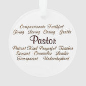 Pastor Attributen Ornament (achterkant)