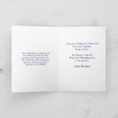 PASTOR Birthday Card - Steeple Kaart (Binnen)