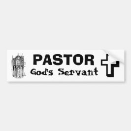 pastor bumpersticker