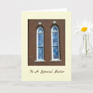 PASTOR Hartelijk dank - SG Card Kaart