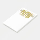 Pastor Man Of God Post-It Notes (Incliné)