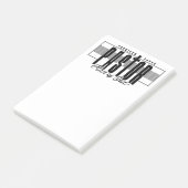 Pastor Man of God Post-it Notes (Schuin)