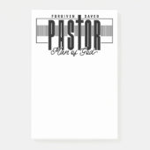 Pastor Man Of God Post-It Notes (Devant)