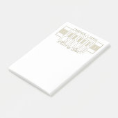 Pastor Man Of God Post-It Notes (Incliné)