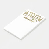Pastor Man Of God Post-It Notes (Incliné)