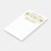 Pastor Man Of God Post-It Notes (Incliné)