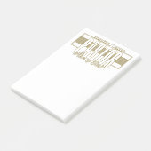 Pastor Man Of God Post-It Notes (Incliné)