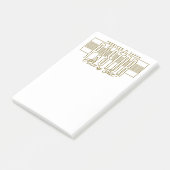 Pastor Man Of God Post-It Notes (Incliné)