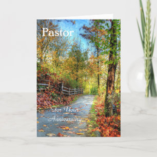 Pastor, voor uw Jubileum Kaart