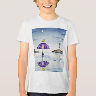 Pastoraal marineschilderij Tri-Blend shirt