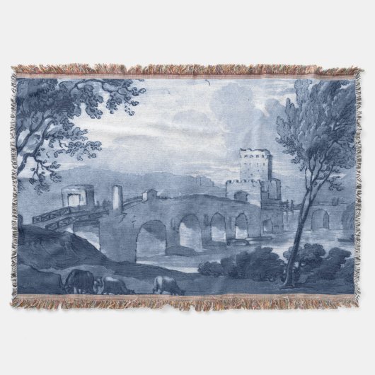 Pastoral Toile - Bridge Deken (Voorkant)