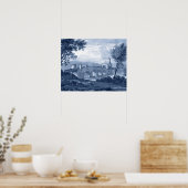 Pastoral Toile - Bridge Poster (Keuken)