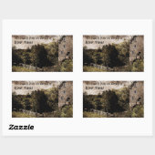 Pastorale bibliotheek sticker boekenplaat (Vel)