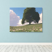 Pastorale Canvas Print (Insitu (Houten vloer))