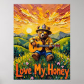 Pastorale Pickin': Beer's Grazige Jam Poster (Voorkant)