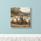 Pastorale Rust Canvas Muurkunst (Insitu (Houten vloer))