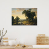 Pastorale scène - Asher Durand Fine Art Poster (Keuken)