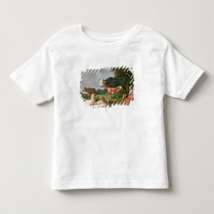 Pastorale scène kinder shirts