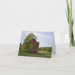 Pastorale Schuur Notecard Kaart