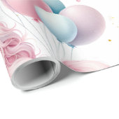 pastorie-eenhoorn cadeaupapier (Rol Hoek)