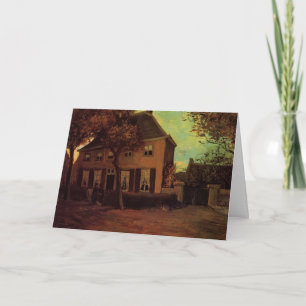Pastorie te Nuenen door Vincent van Gogh Kaart
