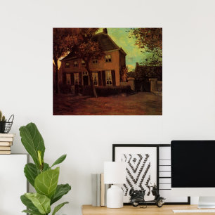 Pastorie te Nuenen door Vincent van Gogh Poster