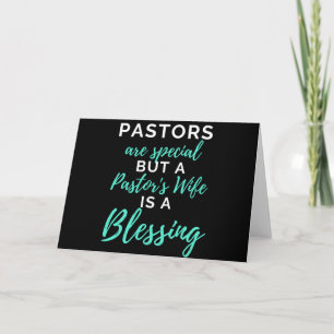Pastors Are Special But A Pastor's Wife Kaart