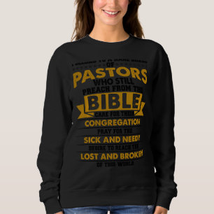 Pastors die nog steeds prediken van Christelijke b Trui