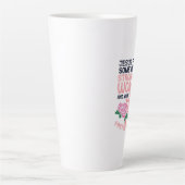 Pastors Wife Sterkste vrouwelijke Sermonatorkerk Latte Mok (Voorkant)