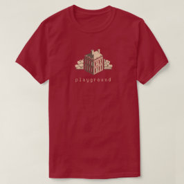 Pastory pixelart zandbak t-shirt