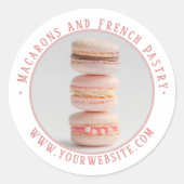 Pastry aangepaste foto sticker (Voorkant)