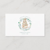 Pastry Bakkerij Chef Baker Elegant Cake Business C Visitekaartje (Voorkant)